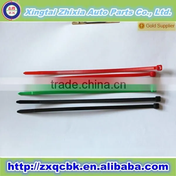 Easy Fastening Black and White PA 66 Cable Ties/Disposable Nylon Cable Ties/Wire Cable Ties photo-5