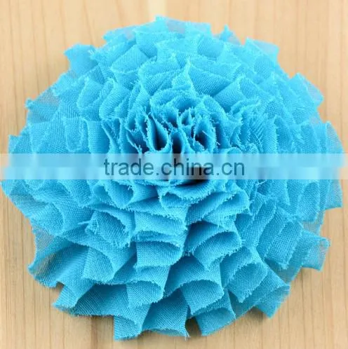 Chiffon Shabby Flowers for Baby Hair Accessories photo-5
