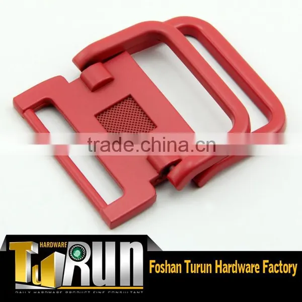 Factory Hot Sale Double Ring Canvas Belt Buckle photo-3