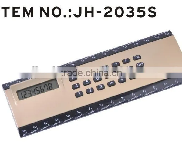 Stationery 15cm 8 Digit Ruler Calculator For School Promotion photo-6
