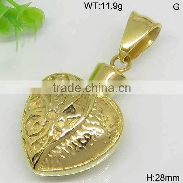 New Arrive Powell Solid Gold Buddha Pendant