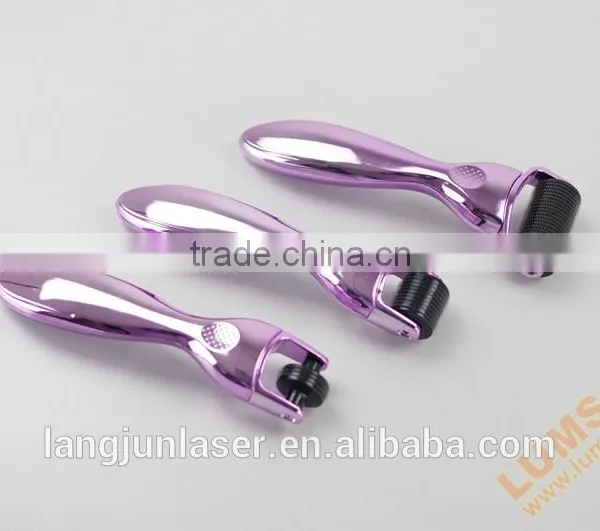 4 In 1 Derma Roller Factory Direct Wholesale Smart Plastic Derma Hair Restoration Roller Titanium In Derma Rolling System 2.0mm photo-3
