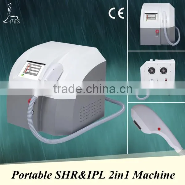 IPL SHR Machine, Ergonomic&streamlined Handpiece,irtegrating SHR and IPL Operation Interface