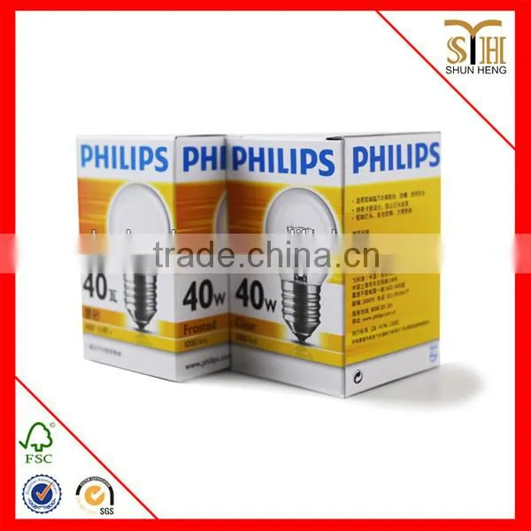 Light Bulb Printing Paper Box