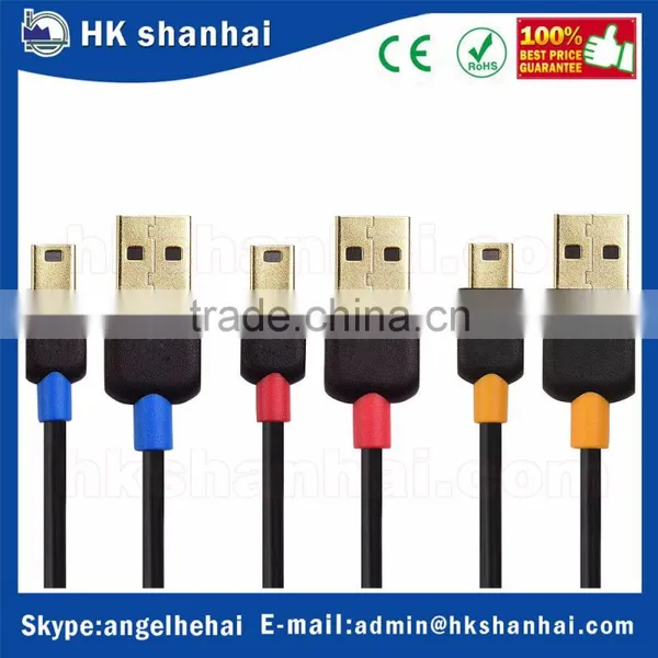 Lower Price Usb 2.0 Fast Charging Usb Type a to Mini Usb Type b 480 Mbps High Speed Data Extension Transfer Cable photo-5