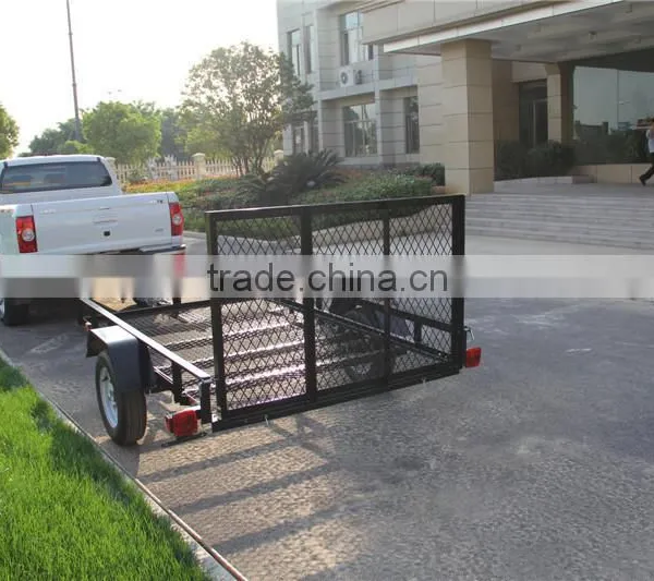 10x5 High Quality Power Coated Landscape ATV Trailers for Sales photo-2
