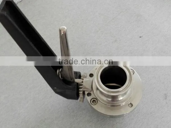 Stainless Steel China Suppliers Sanitary Butterfly Valve photo-3