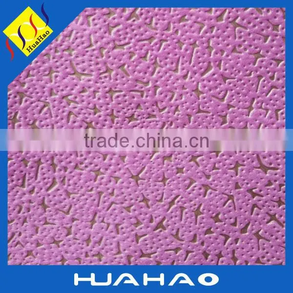 100% Polypropylene Material and Leather Pattern Stamp Nonwoven Fabric Used For Wardrobe photo-5