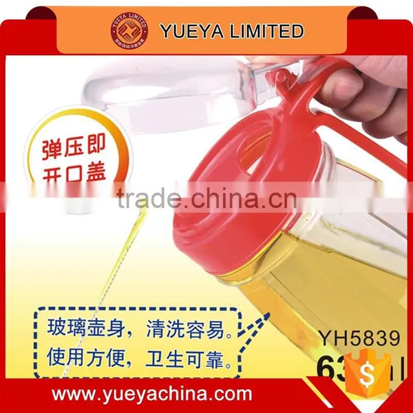 Kitchen Leakproof Oil Bottle Sauce Pot Bottle 630ml photo-3
