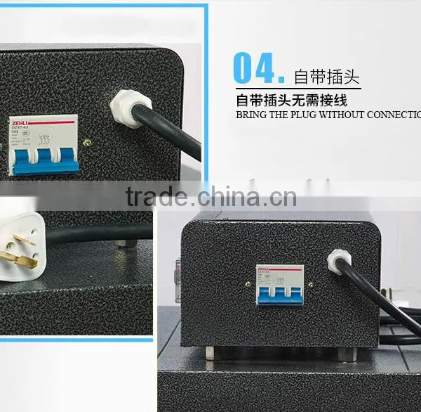 BS-400 Visual Skylight Heat Shrinkable Film Machine photo-5