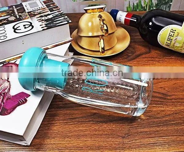Korea Fruit Infuser Bottle Plastic Water Bottle 750ml Promise me photo-2
