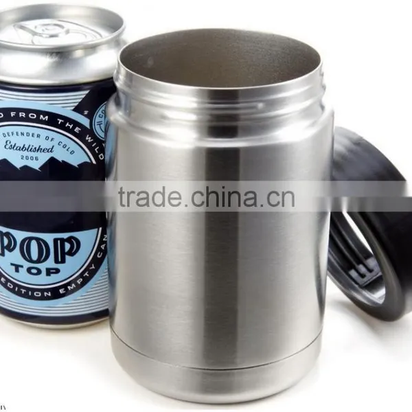 12 Ounce 350ml #304 18/8 Stainless Steel Bear Beverage Cold Insulated BPA Free Water Bottle Cup/can photo-2