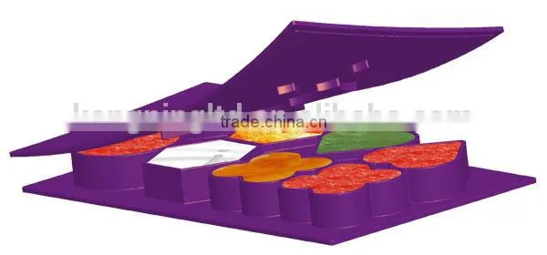 Patty Cookie Cutlet Maker Press Presser 8 in 1 Compartment Different Styles Microwaveable Steamable photo-6