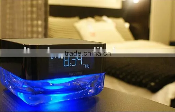 2016 New Arrival Crystal Wireless Multifuction Remote Control Bluetooth Speaker With FM Radio/Night Light/TF Card Supported photo-3