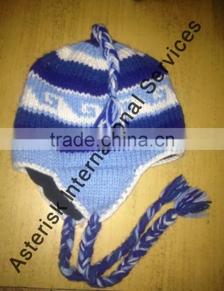 Earflap Woolen Hat