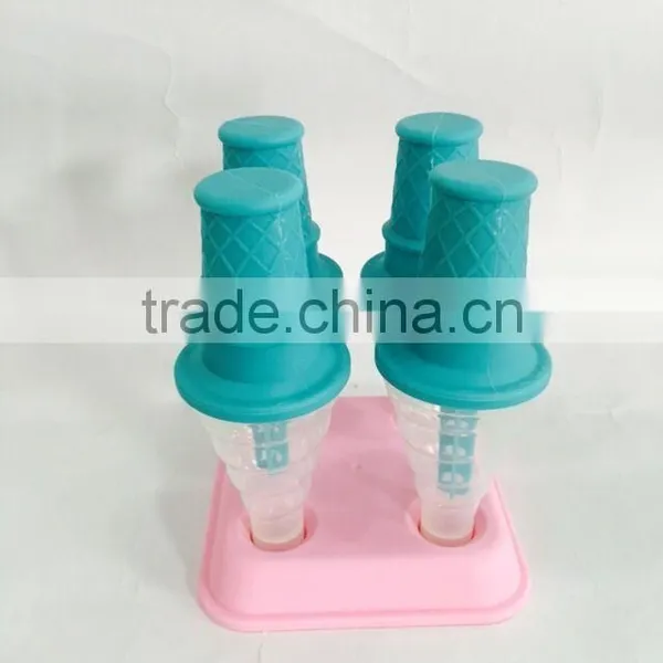 4pcs Ice Cream Popsicle Maker,ice Lolly Mould, Ice Cream Maker photo-3