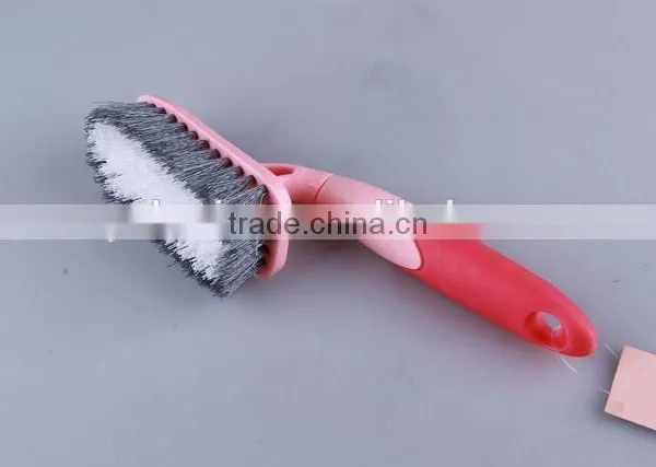 Double-colored Plastic Cleaning Brush photo-3