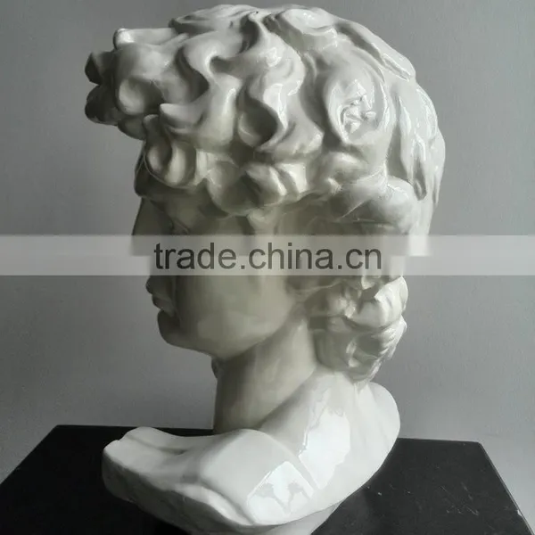 FRP Man Head Statue photo-6