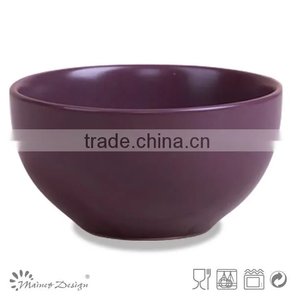 Ceramic Green Matt Glaze Rice Bowl photo-3