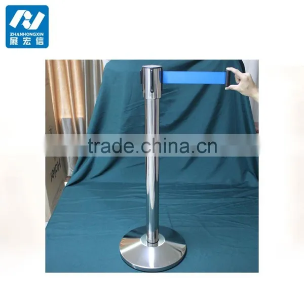 Traffic Barrier Bank Safety Queue Line Barrier Retractable Belt photo-3