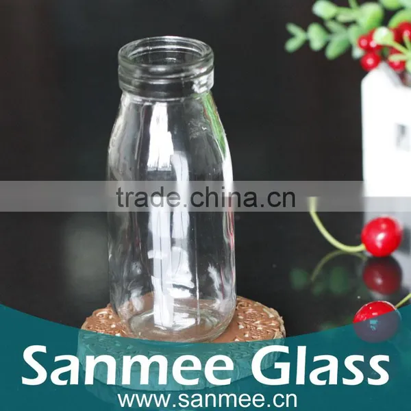 Supplies Brand Name Glassware 263ml Transparent Glass Bottle Wholesale photo-2