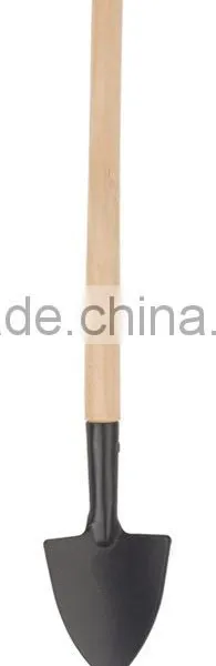 Mini Plant Kids Garden Tools Set With Wooden Handle Tool Rake Shovel photo-2