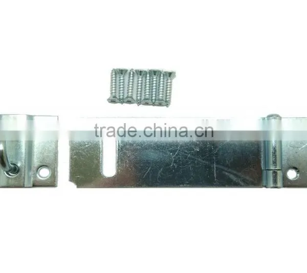 Heavy Duty Hinge Steel Hasp With Staple Set 3-1/2 Inch, Latch Lock, Door Hasp photo-3