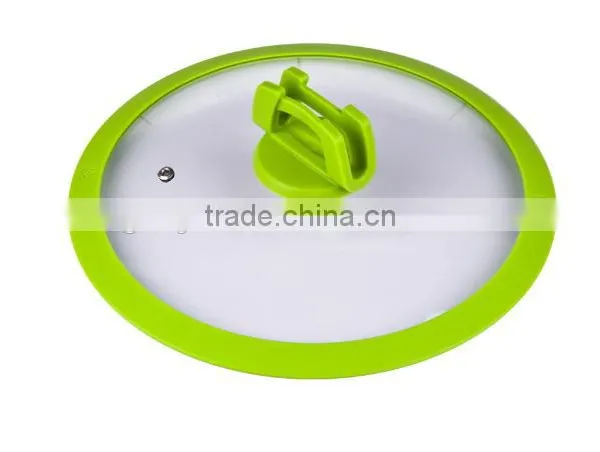 3 in 1 Multi Size Glass Lid With Silicon For Pots and Pans photo-4