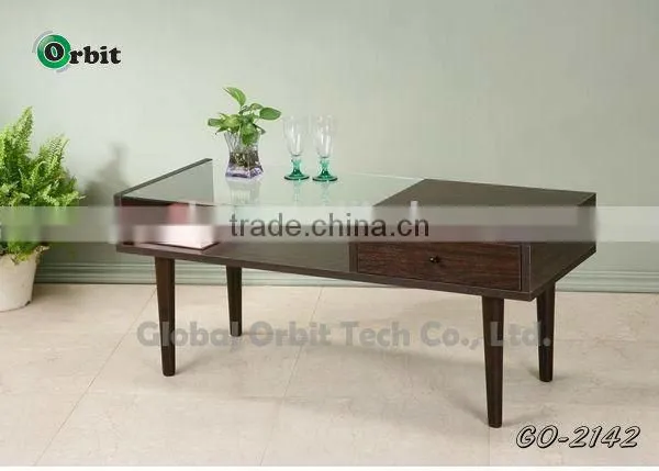 2015 High Gloss Wooden Legs for Modern Folding Wooden Coffee Table photo-5