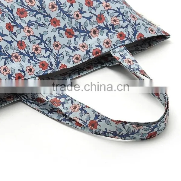 High Quality Full Printing Waterproof Nylon Tote Bag With PVC Lamination photo-4