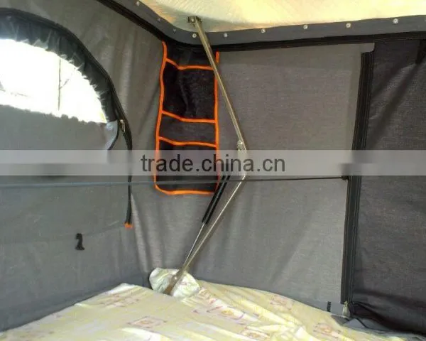 Waterproof Tent House Camping Trailer Roof Tent Hard Shell Manufacturer photo-3