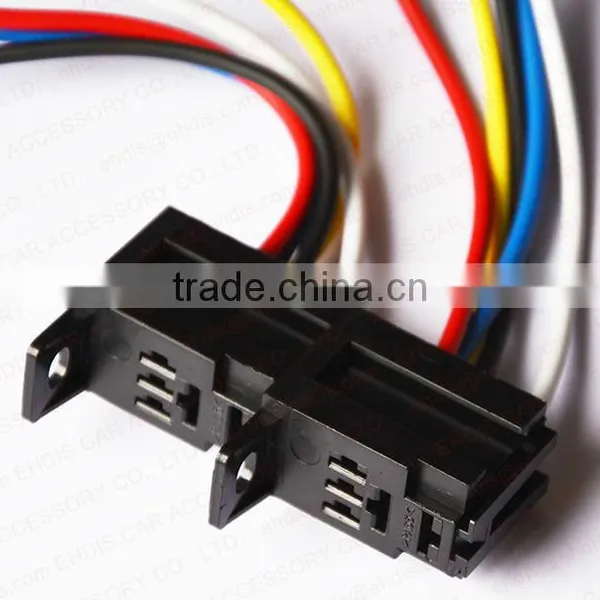 C36 Violet Auto Relay Socket 12v 24v 5 Pin Relay Socket photo-4