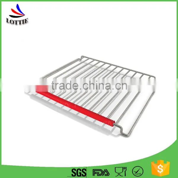 Hot Selling 2 PCS/SET Heat Resistant Silicone Oven Rack Guards ,silicone Oven Grill Rack With High Quality photo-5