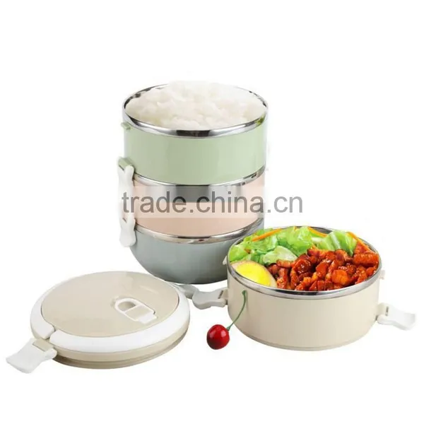 3 Compartment Stainless Steel Food Container for Food With Three Compartmentsi photo-4