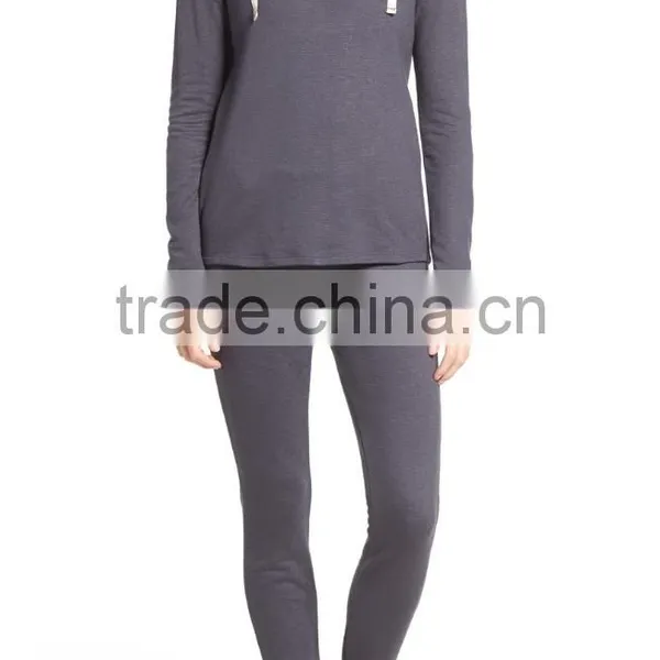Comfy Hoodie Sweatshirt And Leggings Pants Women Sleepwear & Homewear Loungewear photo-4