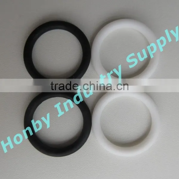 21mm Inner Diameter O Ring Shape Silicone Pacifier Holder Clip photo-3