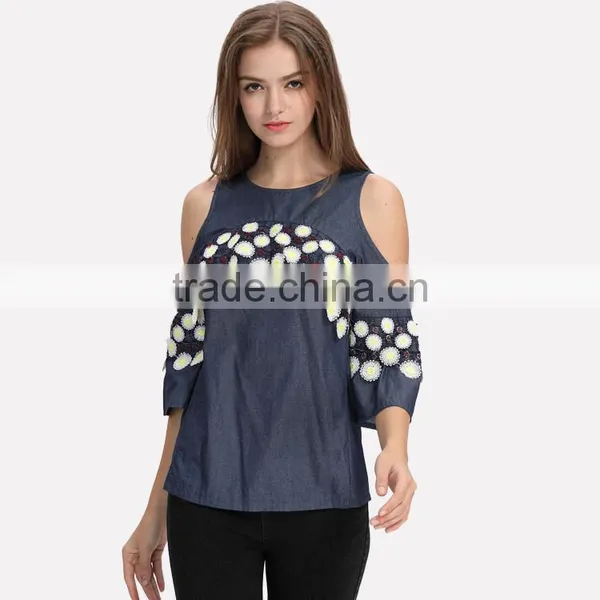Latest Mature Ladies Patch Work Simple Blouse Tops Patterns Models New Design Pictures photo-3