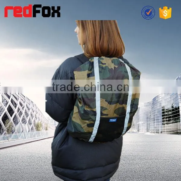 High Visibility Reflective Waterproof Backpack Rain Cover Works Great photo-5