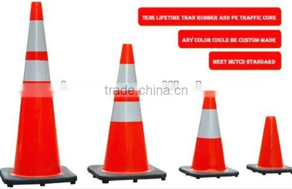 PVC Reflective Traffic Cones High Visibility Traffic Cone photo-3