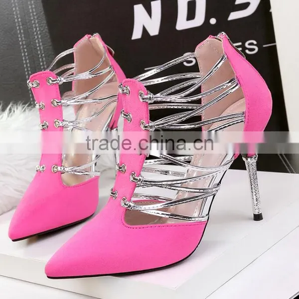 Zm50267b Cusp Fashion Women High Heel Sandals Sexy Stiletto Heel Roman Shoes Lady photo-2