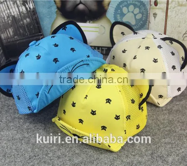 Unisex Kid Child Baseball Cap Snapback Hat Cute Cat Ears Cap photo-2