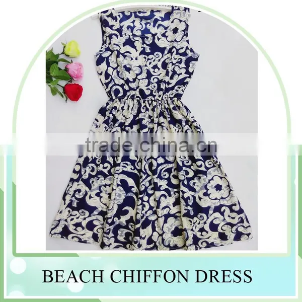 China Factory Wholesale Price Washable Custom Bohemian Printed Chiffon Dress Women Printed Fabric for Dress photo-4