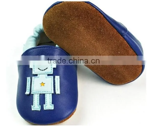 Baby Slippers Soft Leather Baby Shoes photo-5
