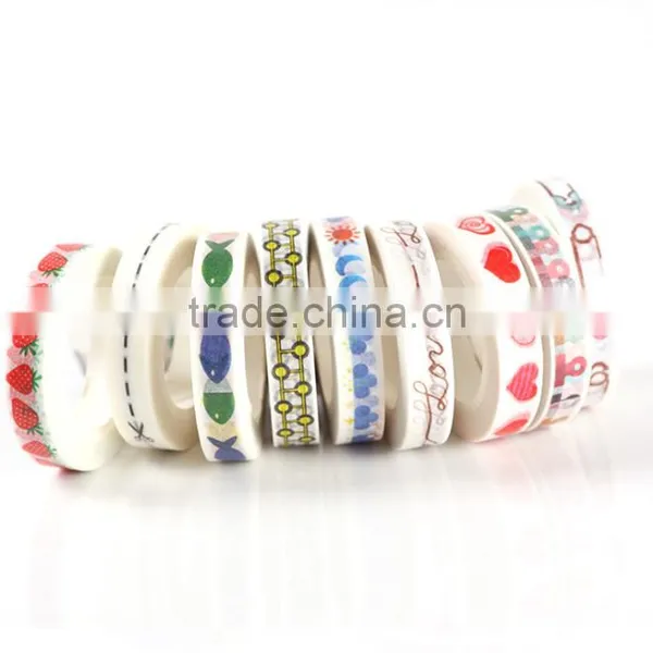 8mm*10m Pattern Washi Tape for Planner Accessories photo-3