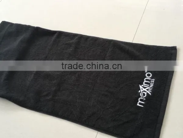 100 Cotton Zipper Pocket Customized Sports Towel photo-3