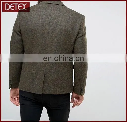 Latest Designs Suit Men Wool Blazer Fabric photo-3