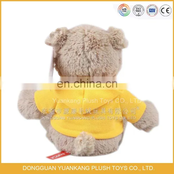 High Quality Stuffed Teddy Bear Soft Toys With Custom Logo Clothes/plush Teddy Bear in Hoodie photo-6
