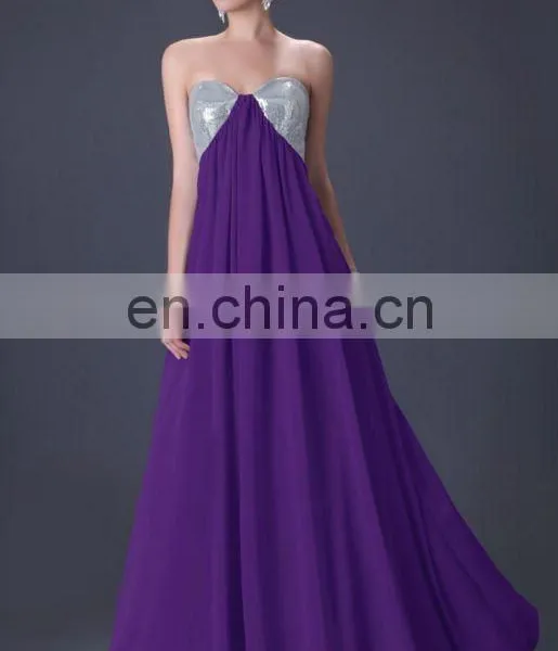 Grace Karin Sexy Backless Sequins Evening Dress Long Chiffon Size US 2~16 CL3444-3 photo-2