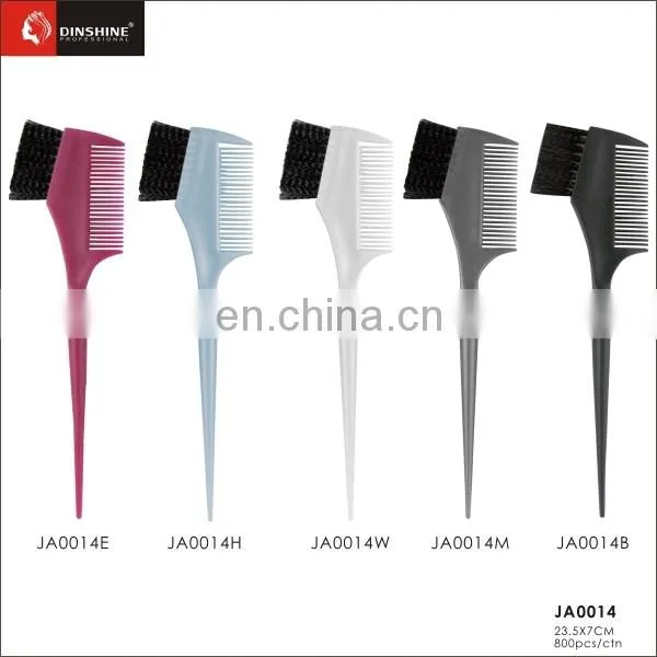 Professional Stylist Plastic Soft Bristles Hair Dye Brushes and Combs for Wholesale photo-3