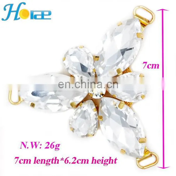 Decorative Bling Rhinestone Shoe Accessories Chain For Sandals Accessoires Shoe Jewelry Chains photo-6